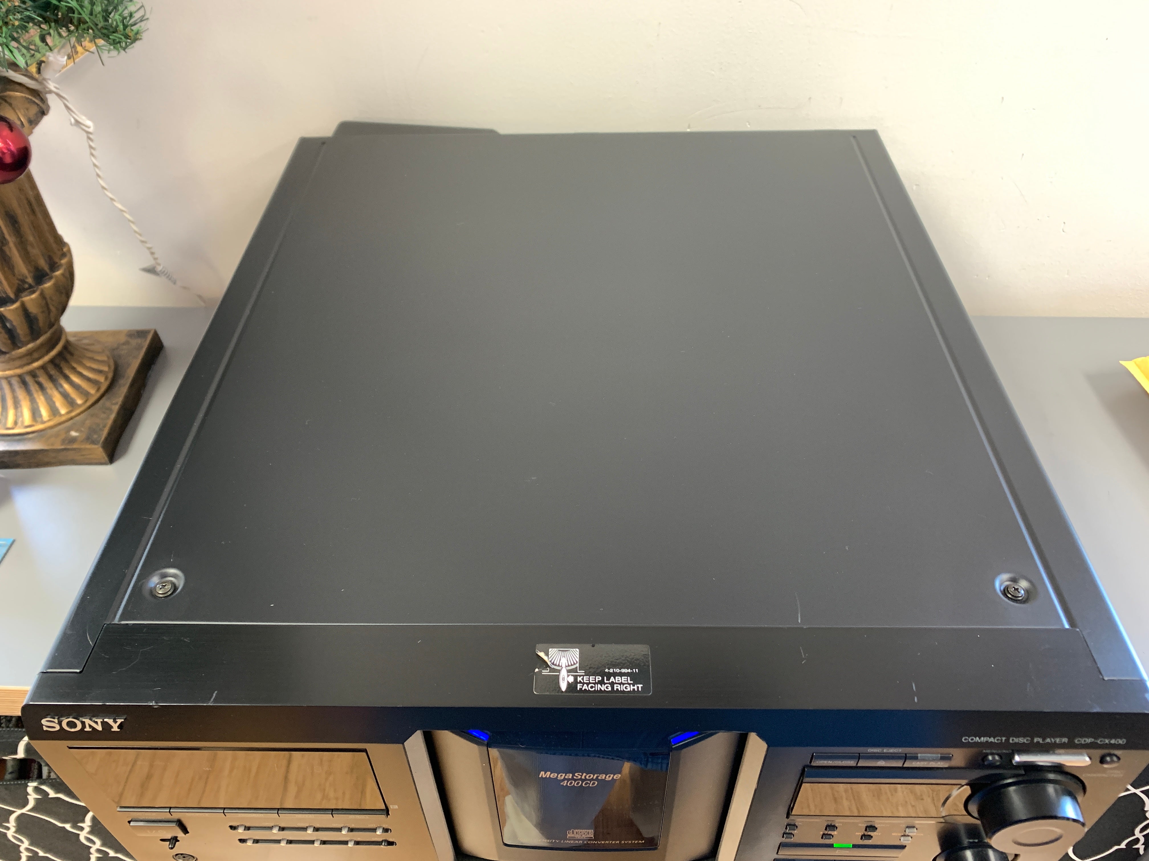 Sony CDP-CX400 Mega Storage CD Player * remote – The Turntable Store