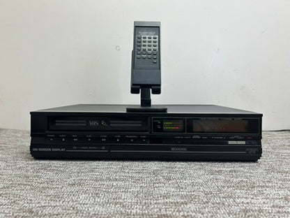 Sears 934.53451750 VHS Video Cassette Recorder * Remote * Box * New Belts * Fully Serviced