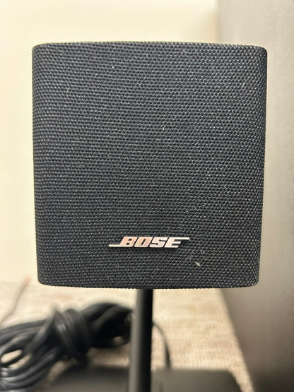 Bose Acoustimass 3 Series IV Speakers * Fully Serviced  * Desk Stands * Manual