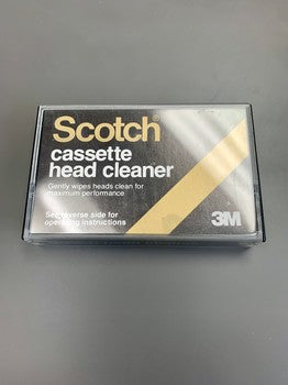 Scotch cassette head cleaner
