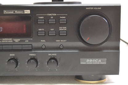 Denon AVR-900 Stereo Receiver * Remote * Fully Serviced * 60W RMS * Manual