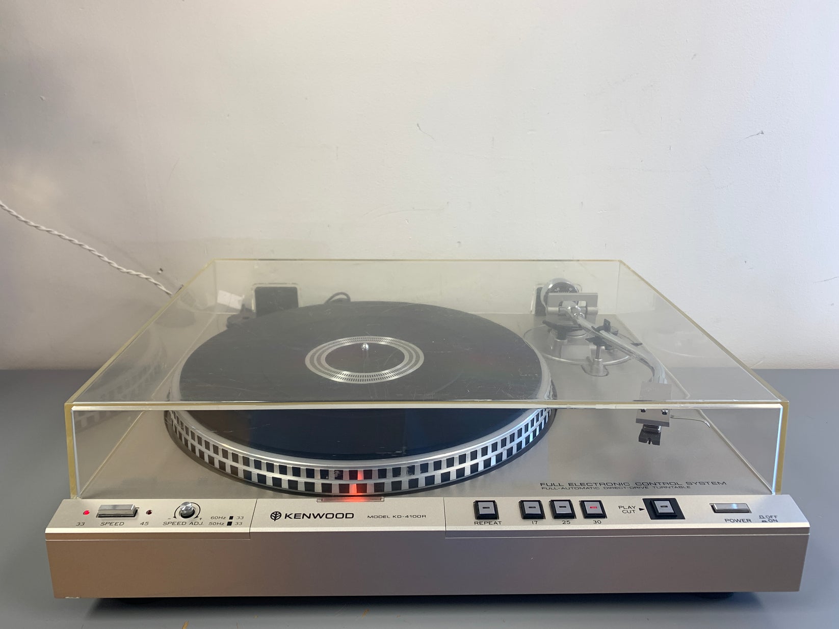 Kenwood KD4100R Turntable The Turntable Store