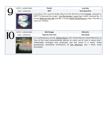 The Deeper Groove Curated Vinyl Box Set : Sailing on Yacht Rock