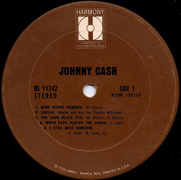 Johnny Cash : Johnny Cash (LP, Comp)