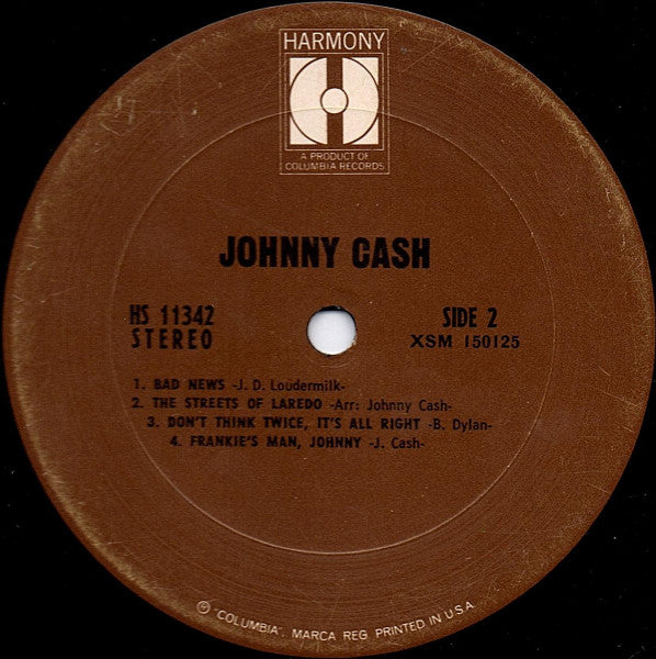 Johnny Cash : Johnny Cash (LP, Comp)