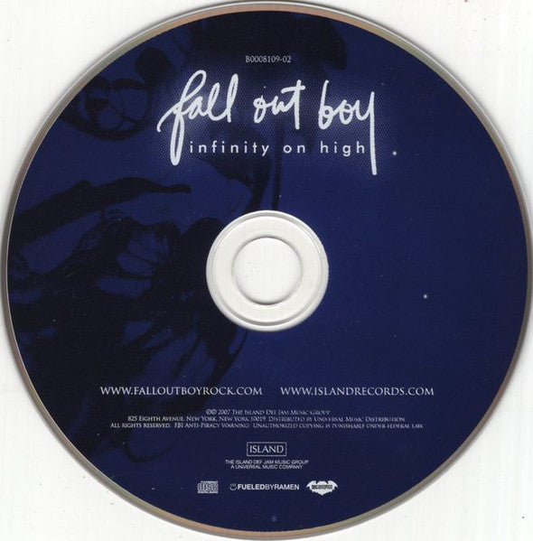 Fall Out Boy : Infinity On High (CD, Album, Club)