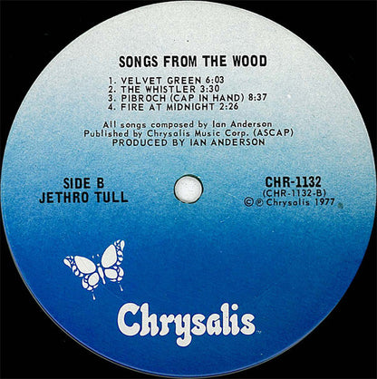 Jethro Tull : Songs From The Wood (LP, Album, Pit)