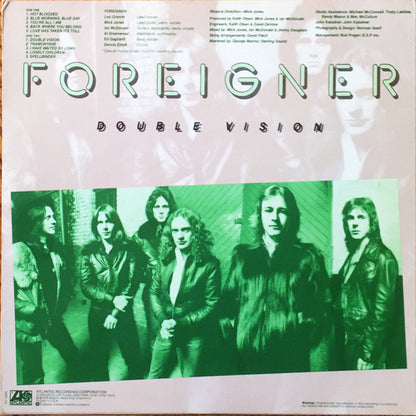 Foreigner : Double Vision (LP, Album, RI )