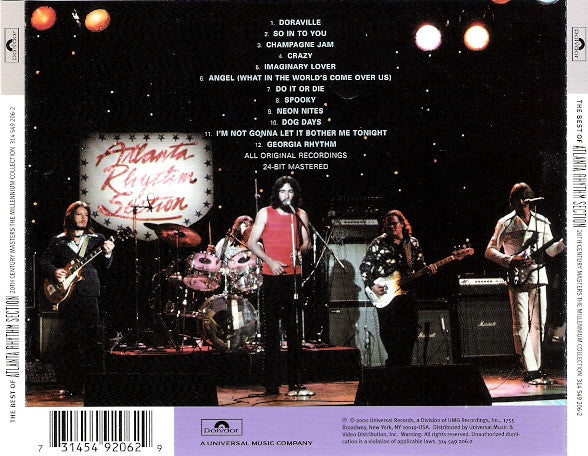 Atlanta Rhythm Section : The Best Of Atlanta Rhythm Section (CD, Comp, RM)