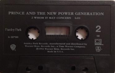 Prince And The New Power Generation : Damn U (Cass, Single)