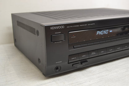 Kenwood KR-A4070  AM/FM Stereo Receiver * 60W RMS * Fully Serviced * Manual
