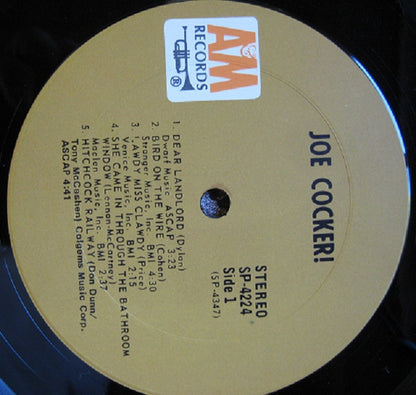 Joe Cocker : Joe Cocker! (LP, Album, Ter)