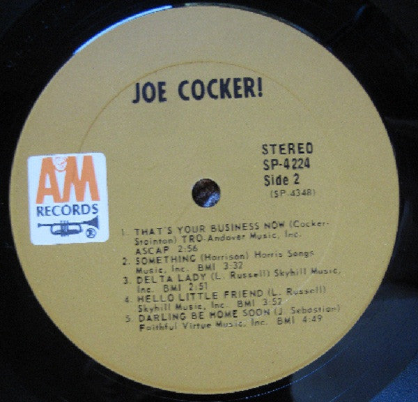 Joe Cocker : Joe Cocker! (LP, Album, Ter)