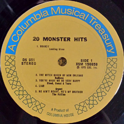 Various : 20 Monster Hits (2xLP, Comp)