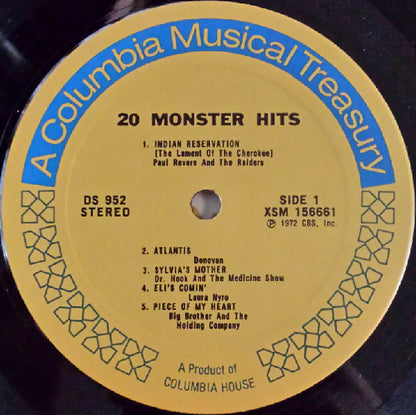 Various : 20 Monster Hits (2xLP, Comp)