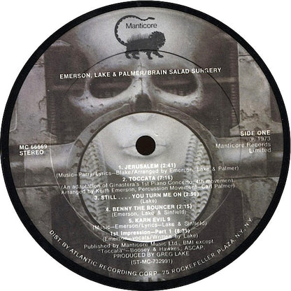 Emerson, Lake & Palmer : Brain Salad Surgery (LP, Album, Gim)