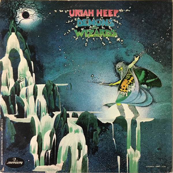 Uriah Heep : Demons And Wizards (LP, Album, Gat)