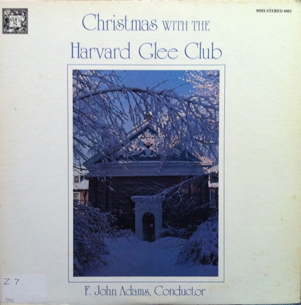 The Harvard Glee Club, F. John Adams : Christmas With The Harvard Glee Club (LP, Album)