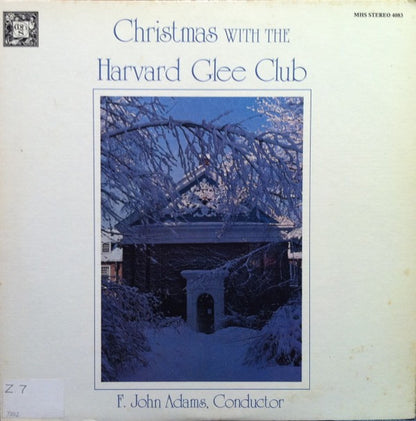 The Harvard Glee Club, F. John Adams : Christmas With The Harvard Glee Club (LP, Album)