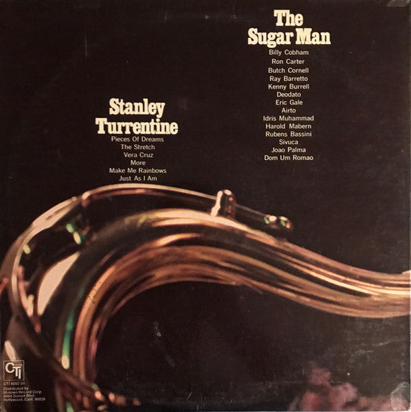 Stanley Turrentine : The Sugar Man (LP, Album, Gat)