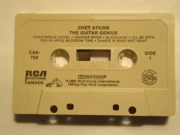 Chet Atkins : The Guitar Genius (Cass, Album, RE, Dol)