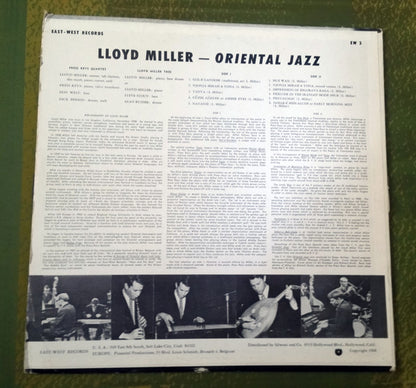 Lloyd Miller With The Press Keys Quartet And The Lloyd Miller Trio : Oriental Jazz (LP, Album)