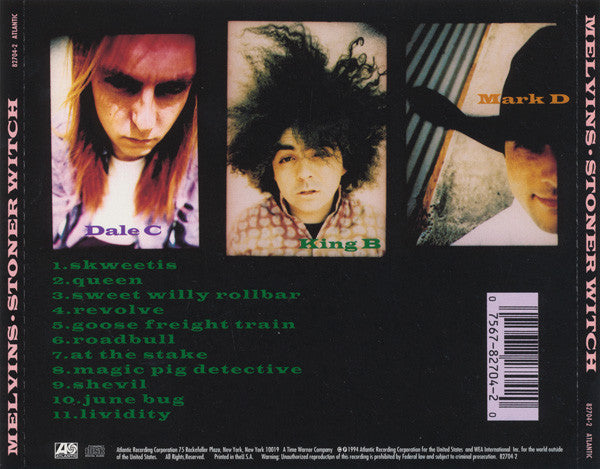 Melvins : Stoner Witch (CD, Album, RE)