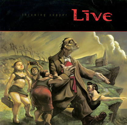 Live : Throwing Copper (LP, Album, Ltd, Cle)