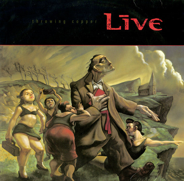 Live : Throwing Copper (LP, Album, Ltd, Cle)