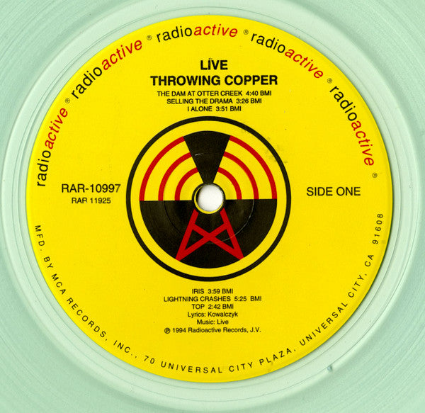 Live : Throwing Copper (LP, Album, Ltd, Cle)