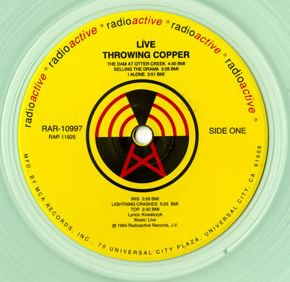 Live : Throwing Copper (LP, Album, Ltd, Cle)