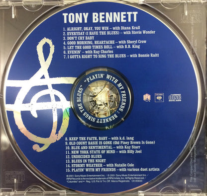 Tony Bennett : Playin' With My Friends: Bennett Sings The Blues (CD, Album, Club)