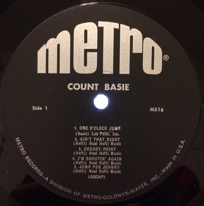 Count Basie : Count Basie (LP, Comp, Mono)