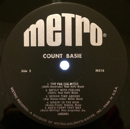 Count Basie : Count Basie (LP, Comp, Mono)