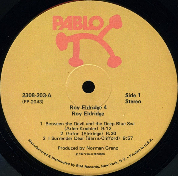 Roy Eldridge 4 : Montreux '77 (LP, Album)