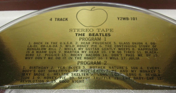 The Beatles : The Beatles (Reel, 4tr Stereo, 7" Reel, Album)