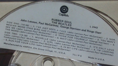 The Beatles : Rubber Soul (Reel, 4tr Stereo, 7" Reel, Album, RE)