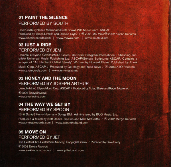 Various : Music From The OC: Mix 1 (CD, Comp, Enh)
