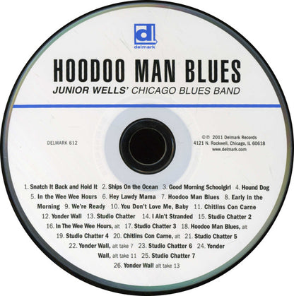 Junior Wells' Chicago Blues Band With Buddy Guy : Hoodoo Man Blues (CD, Album, RE)
