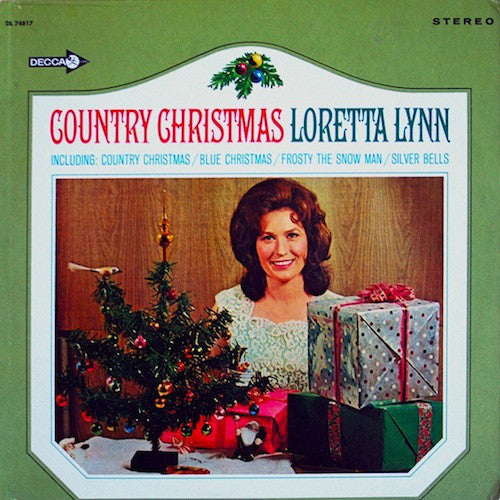Loretta Lynn : Country Christmas (LP, Album, Pin)