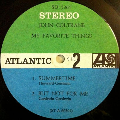 John Coltrane : My Favorite Things (LP, Album, RP)