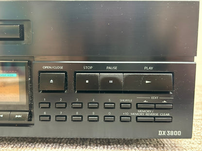 Onkyo DX-3800 Single CD Player * Fully Serviced * New Belt