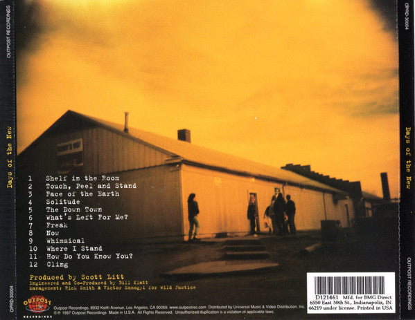 Days Of The New : Days Of The New (CD, Album, Club)