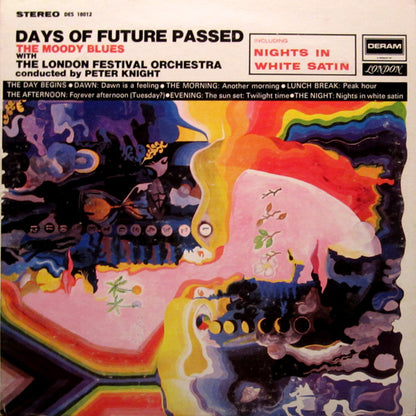 The Moody Blues With The London Festival Orchestra Conducted By Peter Knight (5) : Days Of Future Passed (LP, Album, AL )