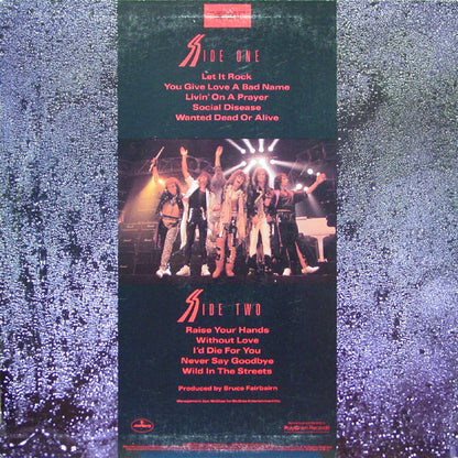 Bon Jovi : Slippery When Wet (LP, Album, Club, 70 )