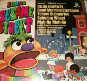 Peter Pan Players And Orchestra : Songs From Sesame Street (LP)
