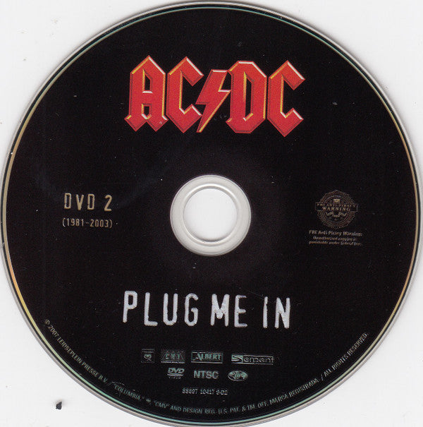 AC/DC : Plug Me In (2xDVD-V, NTSC, Reg)