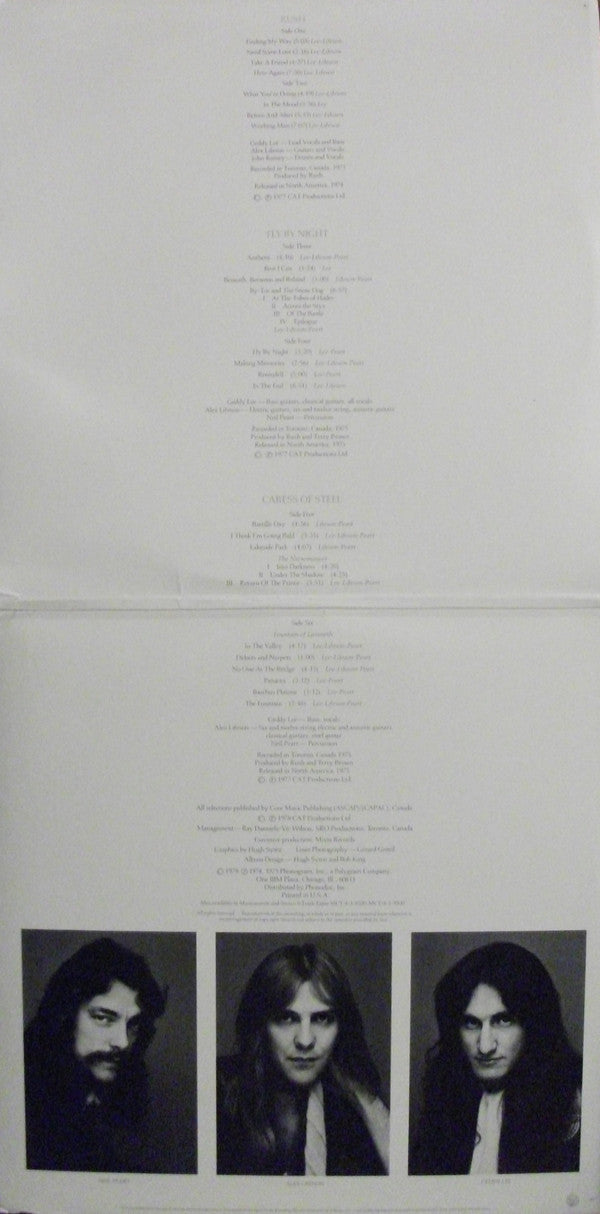 Rush : Archives (3xLP, Comp)