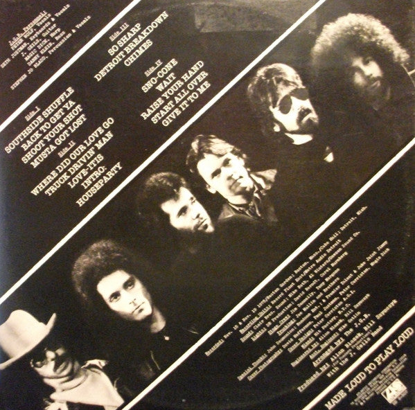 The J. Geils Band : Live - Blow Your Face Out (2xLP, Album, SP)