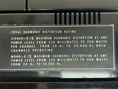 McIntosh MC2205 Stereo Power Amplifier * Fully Serviced * 200W RMS * Local Pickup Only